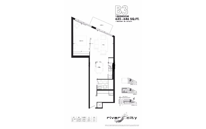 51 Trolley Street,Toronto,1 Bedroom Bedrooms,1 BathroomBathrooms,Condominium,River City Ⅰ Condos,Trolley Street,1052